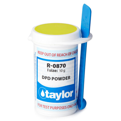 Taylor R0870-I Swimming Pool DPD Powder Reagent Replacement w/ Scooper, 10 Grams