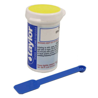 Taylor R0870-I Swimming Pool DPD Powder Reagent Replacement w/ Scooper, 10 Grams