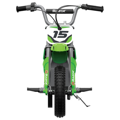 Razor MX400 Dirt Rocket 24V Electric Motocross Motorcycle Dirt Bike, Green(Used) - VMInnovations
