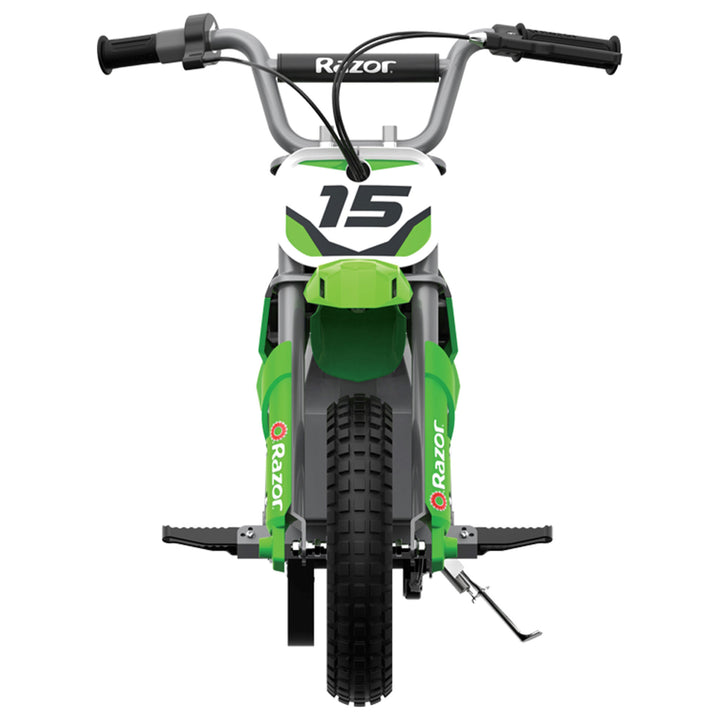 Razor MX400 Dirt Rocket 24V Electric Motocross Motorcycle Dirt Bike, Green(Used)