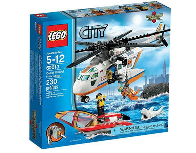 LEGO® CITY® Coast Guard Patrol Helicopter with Minifigures & Catamaran | 60013