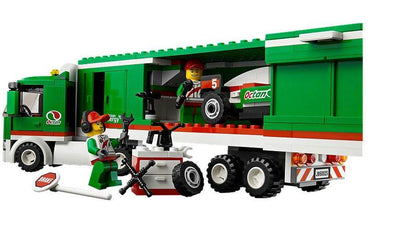 LEGO® CITY® Grand Prix Truck with Formula Race Car and Pit Crew | 60025