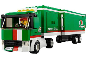 LEGO® CITY® Grand Prix Truck with Formula Race Car and Pit Crew | 60025
