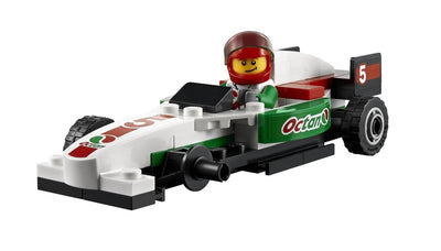 LEGO® CITY® Grand Prix Truck with Formula Race Car and Pit Crew | 60025