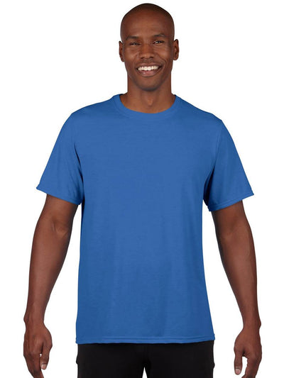 Gildan Classic Fit Mens Small Adult Short Sleeve T-Shirt, Royal Blue (6 Pack)