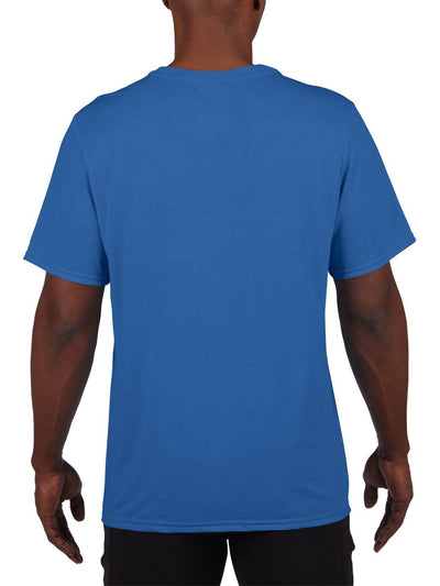 Gildan Classic Fit Mens Small Adult Short Sleeve T-Shirt, Royal Blue (6 Pack)
