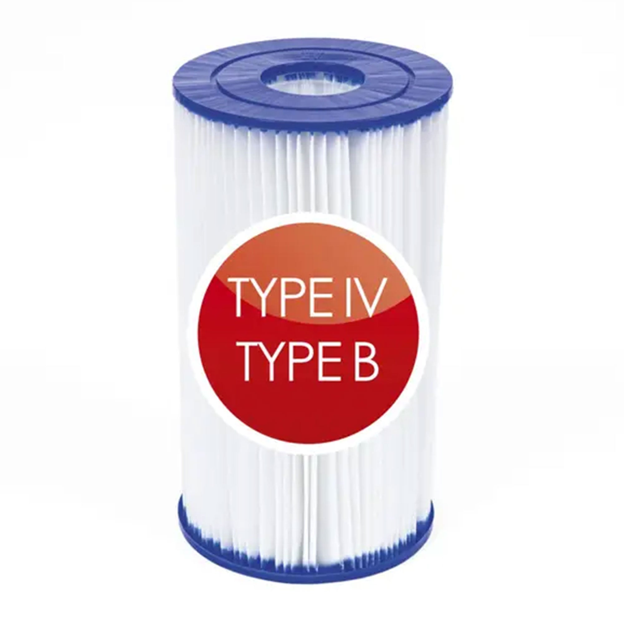 Bestway Pool Filter Pump Replacement Cartridge Type IV / B | 6-Pack (Open Box)