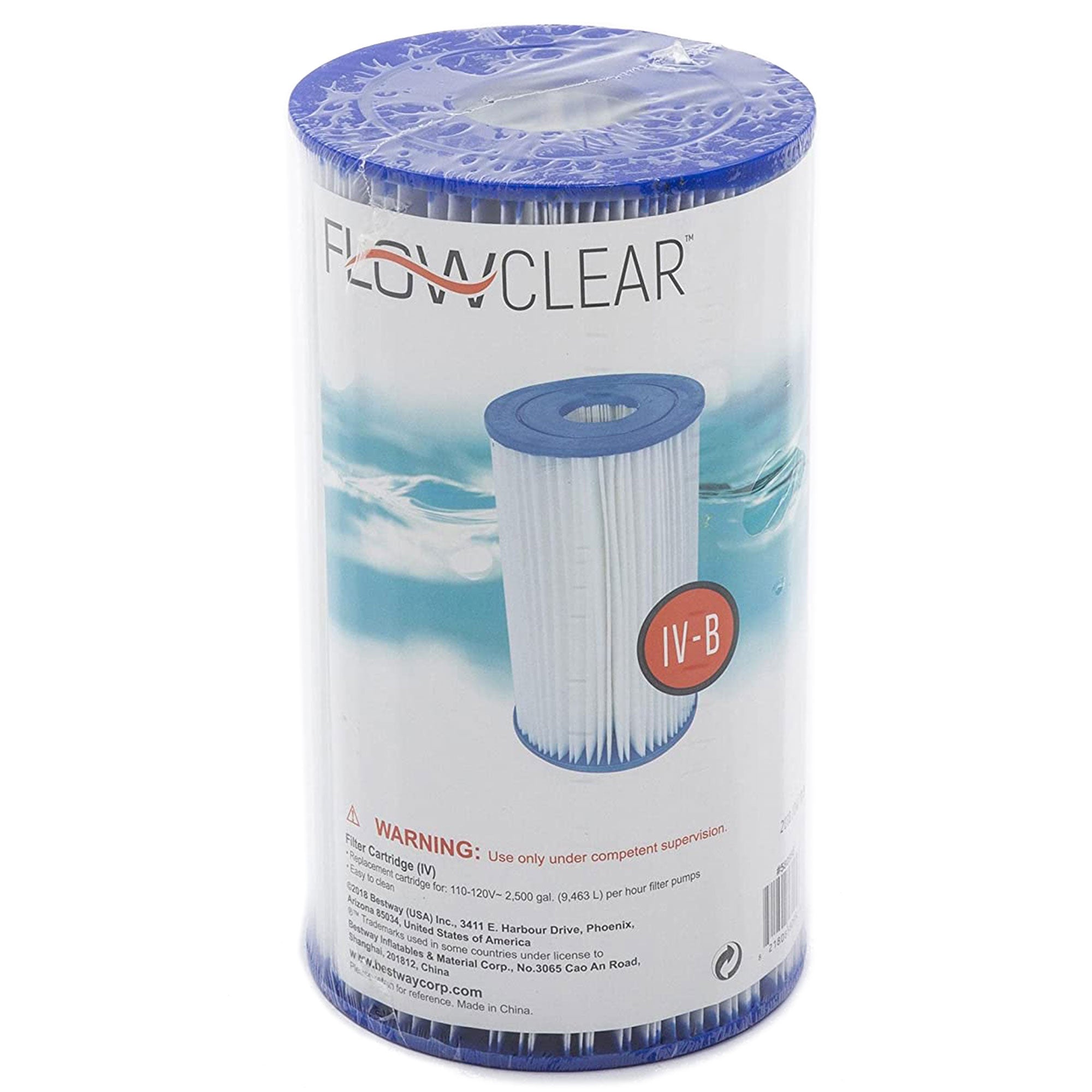 Bestway Pool Filter Pump Replacement Cartridge Type IV / B | 6-Pack (Open Box)