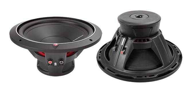 2 Rockford Fosgate Punch P1S4-12 12" Car Subwoofers + Sealed Sub Enclosure Box