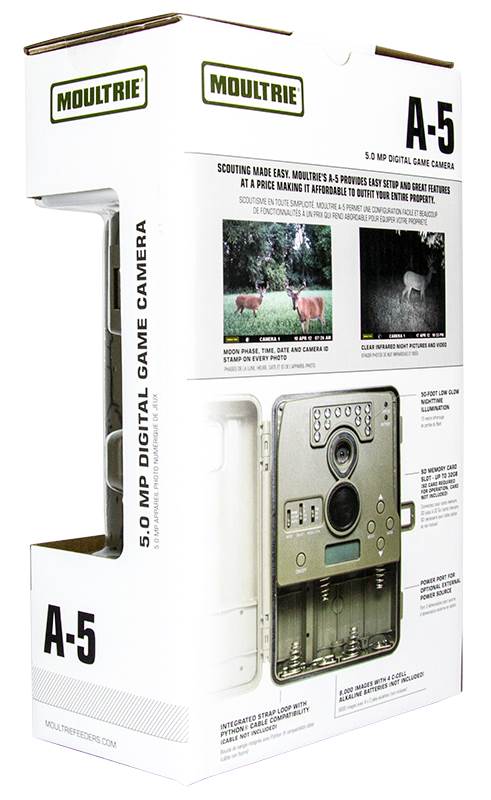 MOULTRIE Game Spy A-5 Low Glow 5MP Digital Trail Game Camera (For Parts)