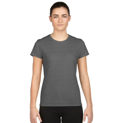 Gildan Missy Fit Womens X-Small Adult Short Sleeve T-Shirt, Charcoal (6 Pack) - VMInnovations