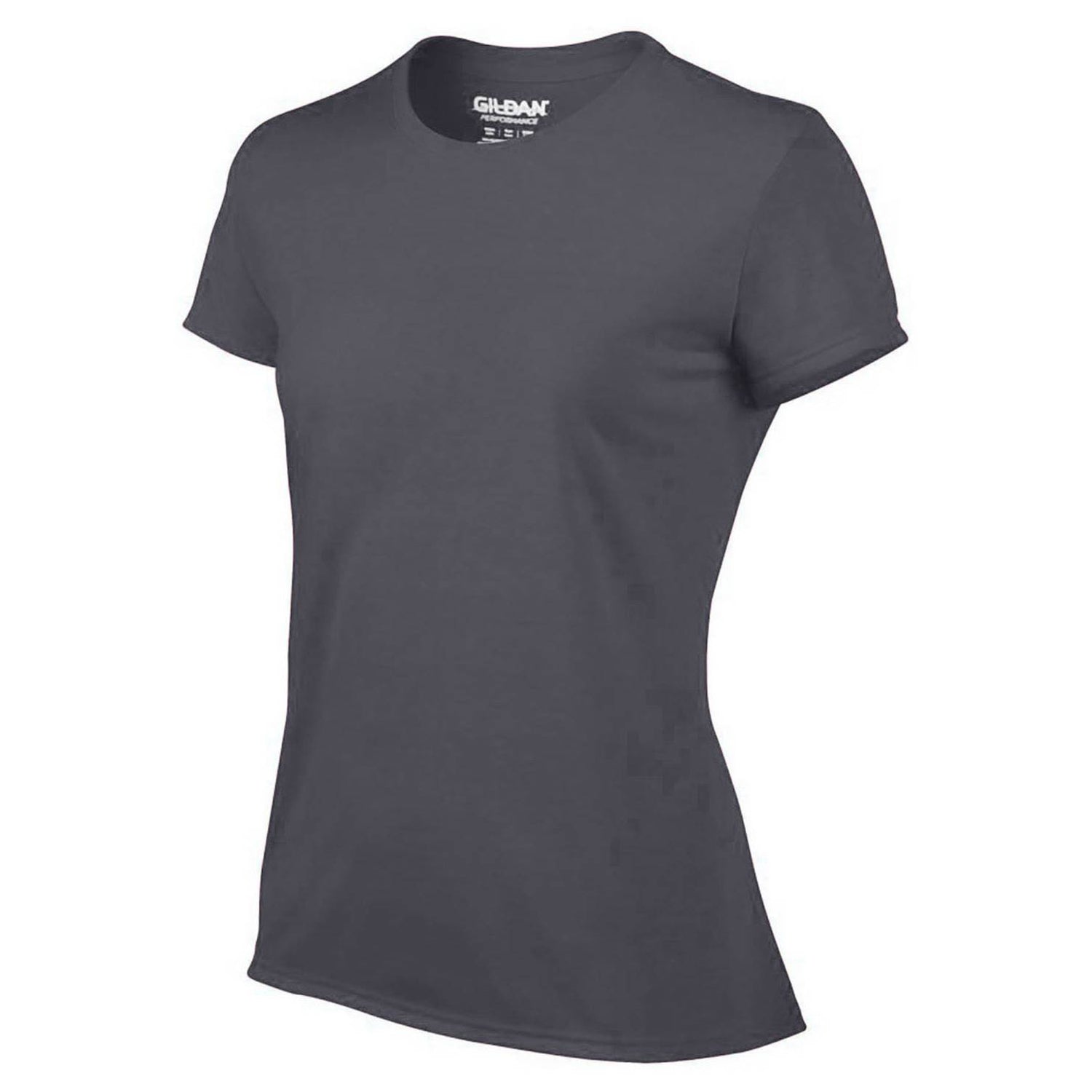 Gildan Missy Fit Womens X-Small Adult Short Sleeve T-Shirt, Charcoal (4 Pack) - VMInnovations