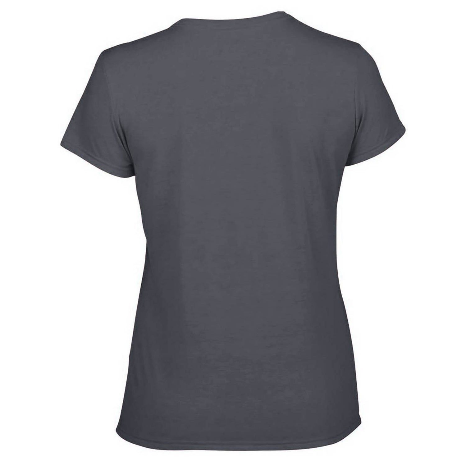 Gildan Missy Fit Womens X-Small Adult Short Sleeve T-Shirt, Charcoal (4 Pack) - VMInnovations