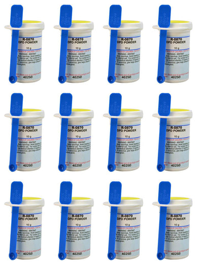 Taylor R0870-I Swimming Pool Spa Test Kit Replacement DPD Powder 10 Gram 12 PACK