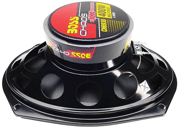 2) BOSS CH5530 5.25" 3-Way 225W + Boss CH6930 6x9" 3-Way 400W Car Audio Speakers