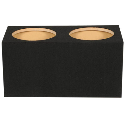 Q-POWER 15" Dual Sealed Car Audio Subwoofer Sub Box Enclosure - Open Box