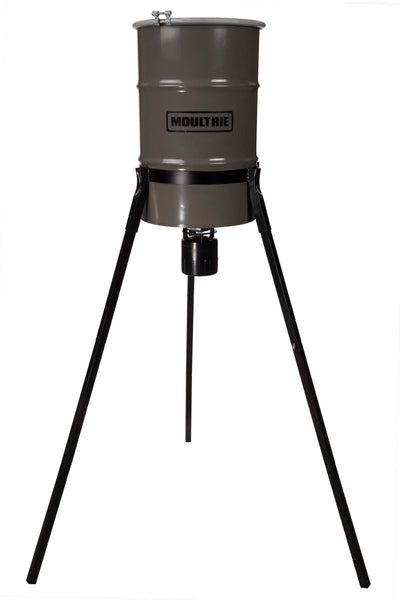 Moultrie 30 Gallon Pro-Hunter 360° Metal Bucket Style Tripod Deer Feeder w/Timer