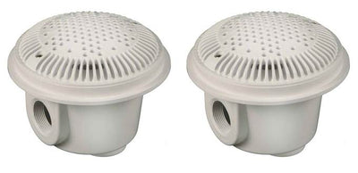 Hayward Swimming 1.5" Pool Bottom Main Drain Suction Outlets 2 Pack (Open Box)