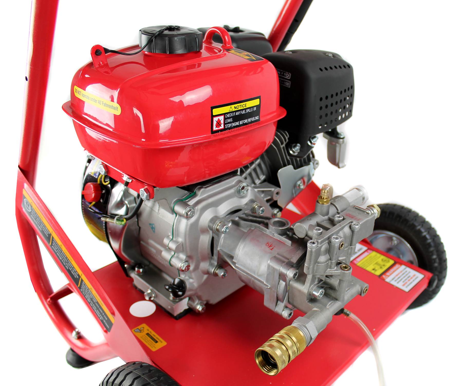 All-Power APW5120 2.5 GPM 2500 PSI 4 Cy Gas Powered Pressure Washer - Open Box