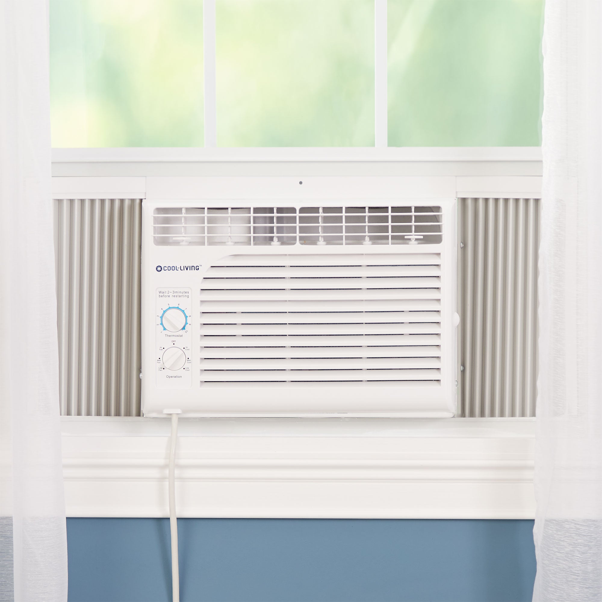 Lifesmart LS-WAC5 5,000 BTU Home Window Mount Air Conditioner AC (Open Box)