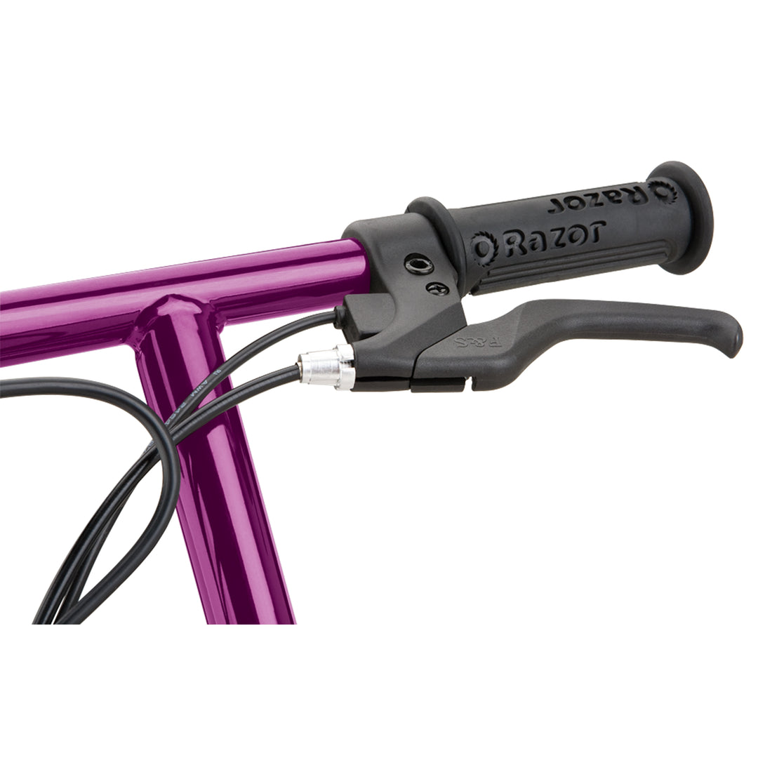 Razor E100 Motorized 24V Rechargeable Kids Scooter, Purple | For Parts - VMInnovations