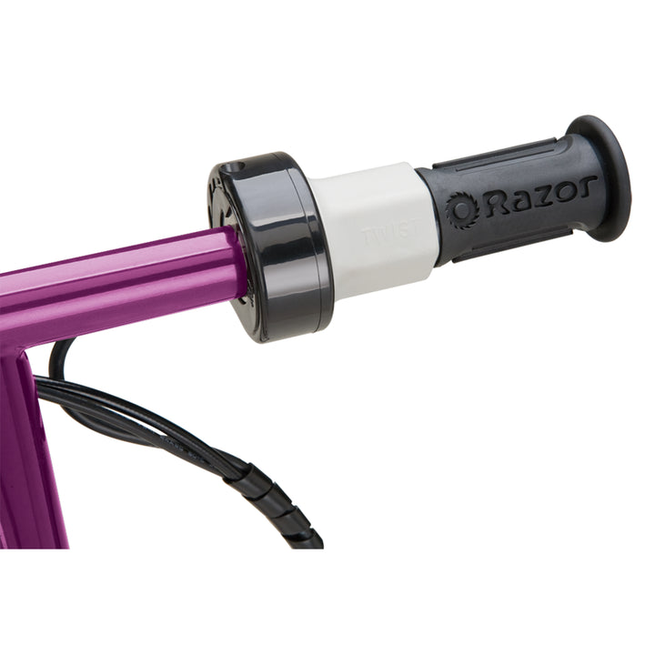 Razor E100 Electric Motor Powered Girls Scooter - Purple (Lightly Used)