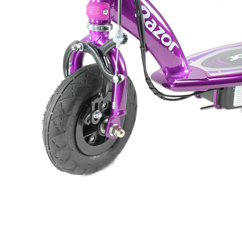 Razor E100 Electric Motor Powered Girls Scooter - Purple (Open Box)