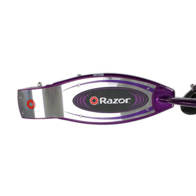 Razor E100 Kids 24 Volt Electric Powered Ride On Scooter, Red & Purple (2 Pack)
