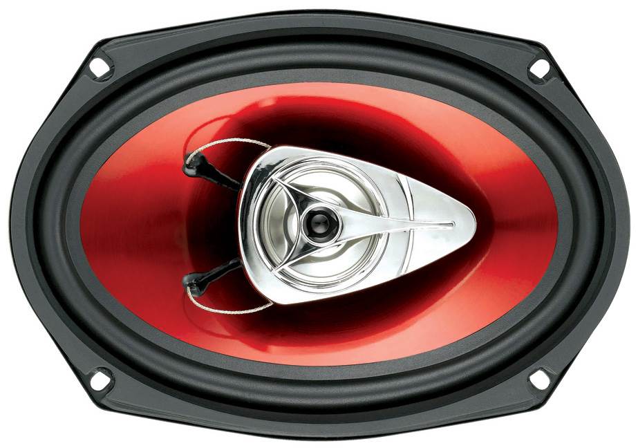 2) Boss CH6520 6.5" 250W + 2) 6x9" 350W 2-Way Car Speakers+ 2400W 4-Ch Amplifier
