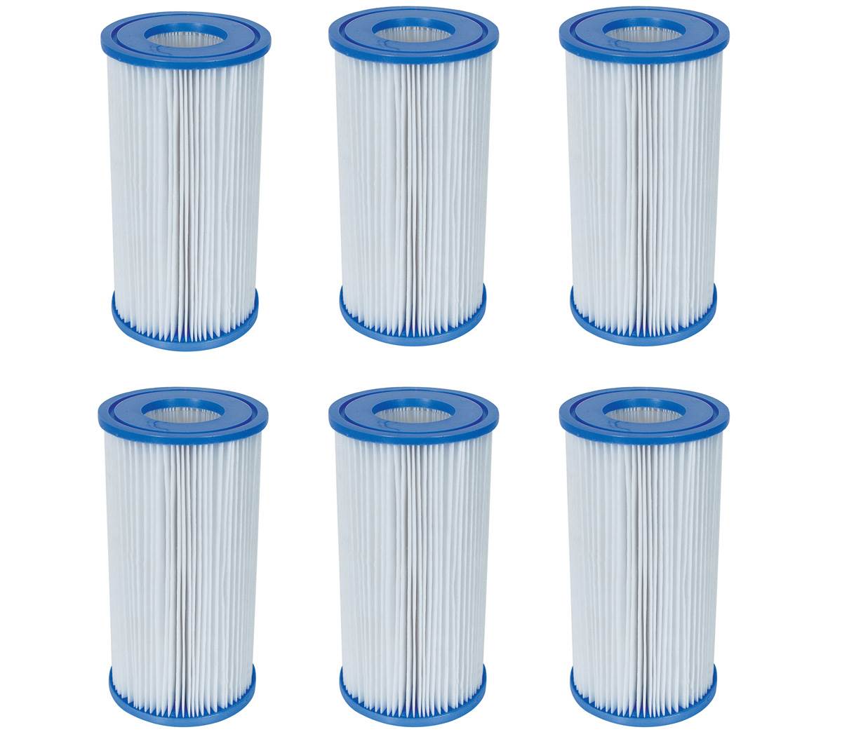 Bestway Type III Filter Cartridges (6-Pack) & Hose Spray Attachment | 58012 - VMInnovations