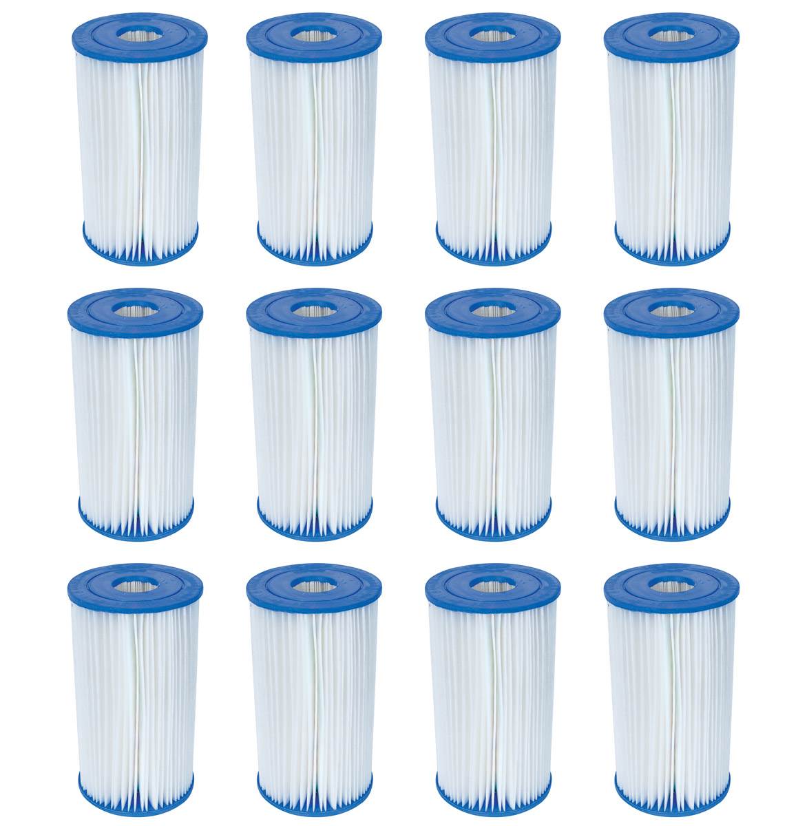 Bestway Type IV Filter Cartridges (12-Pack) & Hose Spray Attachment | 58095 - VMInnovations