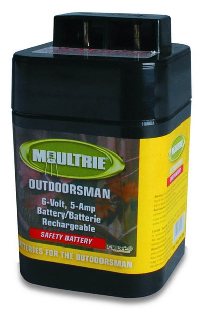 MOULTRIE FEEDERS MFH-EPK 360° Econo Plus Game Deer Feeder Kit w/ 6 Volt Battery