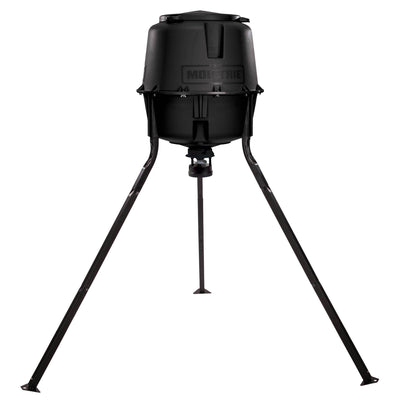 Moultrie 30 Gallon Hunting Tripod Deer Feeder w/ Digital Timer & Feed Booster