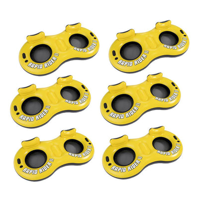 6-Pack Bestway Rapid Rider II 102" Inflatable Raft Tubes | 6 x 43113E