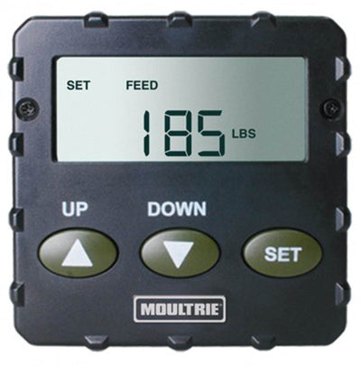 MOULTRIE 30 Gallon Pro-Hunter Hanging Deer Feeder w/ 6V Battery & Solar Panel