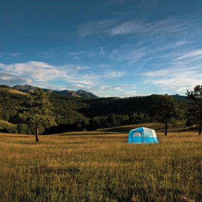 COLEMAN 8 Person 2 Room Octagon 98 Family Camping Tent | 13' x 13' (Open Box)