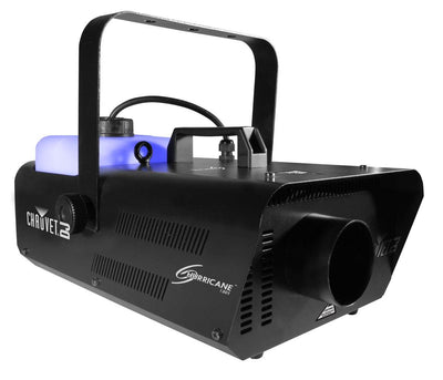 CHAUVET Hurricane H1301 Pro Fog/Smoke Machine + 1 Gallon FJU Fog Fluid & Remote - VMInnovations