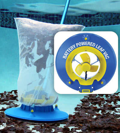 Water Tech LVAC100 Swimming Pool Blaster Battery Powered Hoseless Leaf Vacuum - VMInnovations