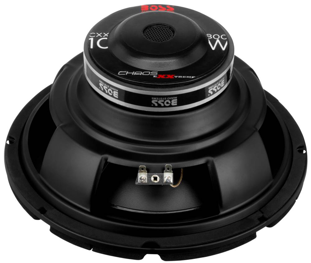 2 Boss CXX10 10" 1600W Car Audio Power Subwoofer Sub & Mono Amplifier & Amp Kit