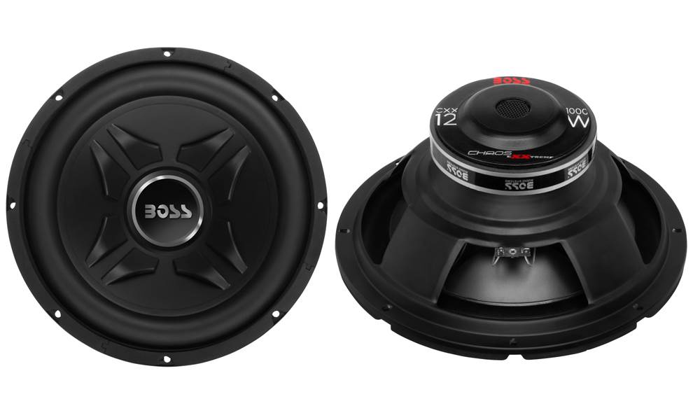 2 Boss CXX12 12" 2000W Car Audio Power Subwoofer Sub & Mono Amplifier & Amp Kit - VMInnovations