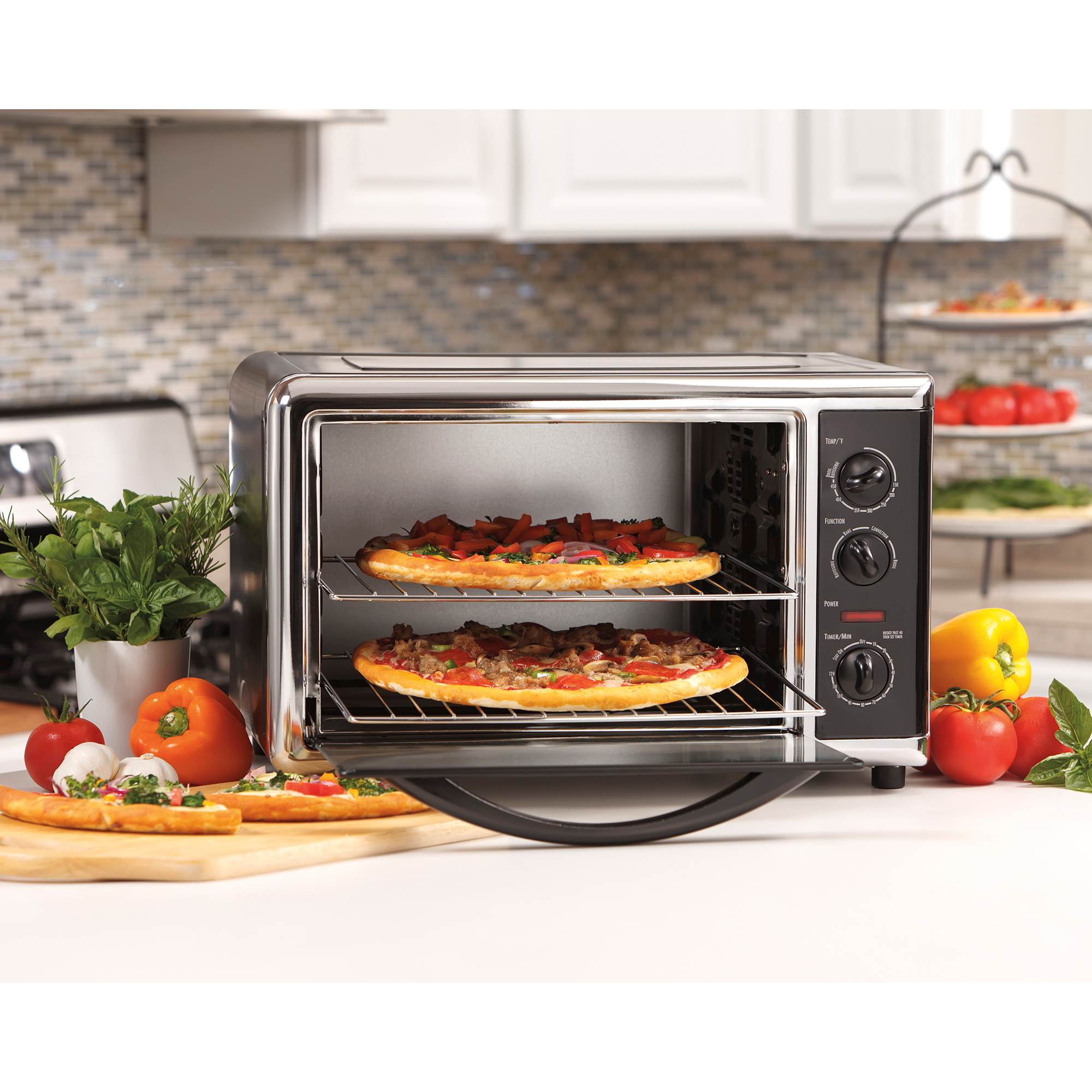 Hamilton Beach Kitchen Countertop Oven Broiler Convection & Rotisserie | 31100
