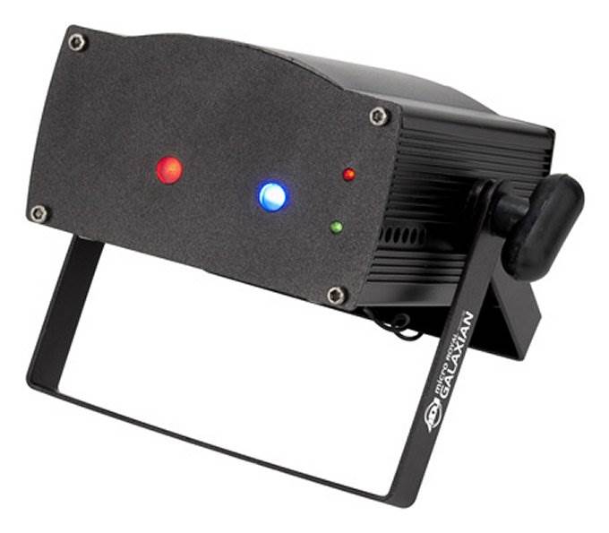 AMERICAN DJ Micro Royal Galaxian Red Blue Mini Laser Multi-Beam Light - Open Box