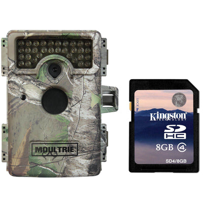 Moultrie M-1100i Mini No Glow Infrared Digital Trail Game Camera + SD Card