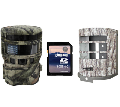 MOULTRIE Game Spy Low Glow Panoramic 150° Game Camera w/ Security Box + SD Card