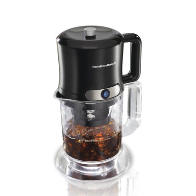 Hamilton Beach Compact 2 Quart Iced Coffee/Tea Maker Brewing Machine (Open Box)