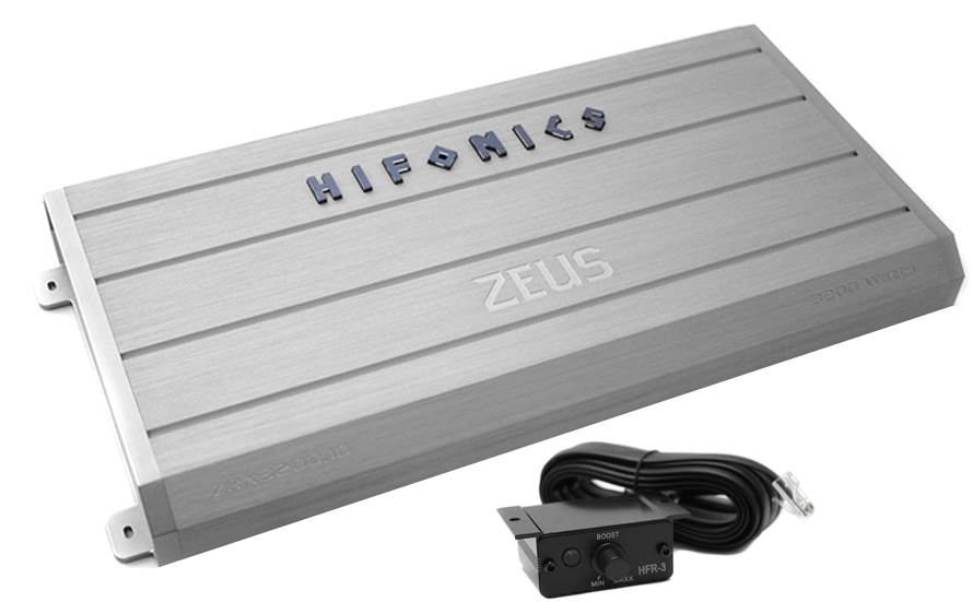 New Hifonics ZRX1800.1D 1800W Mono D Car Audio Amplifier Power Amp Stereo+Remote