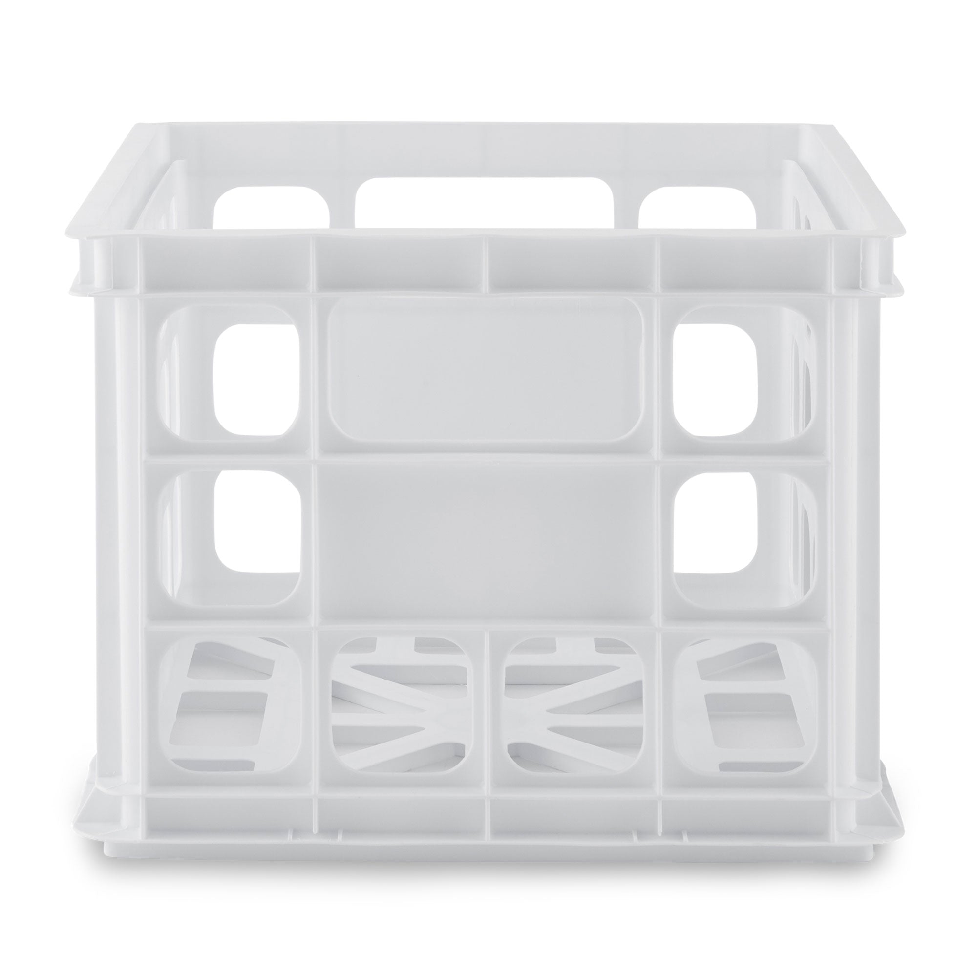 Sterilite Plastic Black Storage Box Crate Container Closet (Open Box)