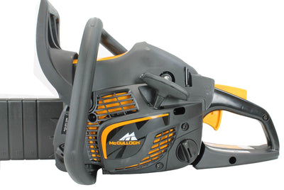 McCulloch CS340 16" Bar 34cc 2 Cycle Gas Powered Chain Saw Tree Chainsaw - Open