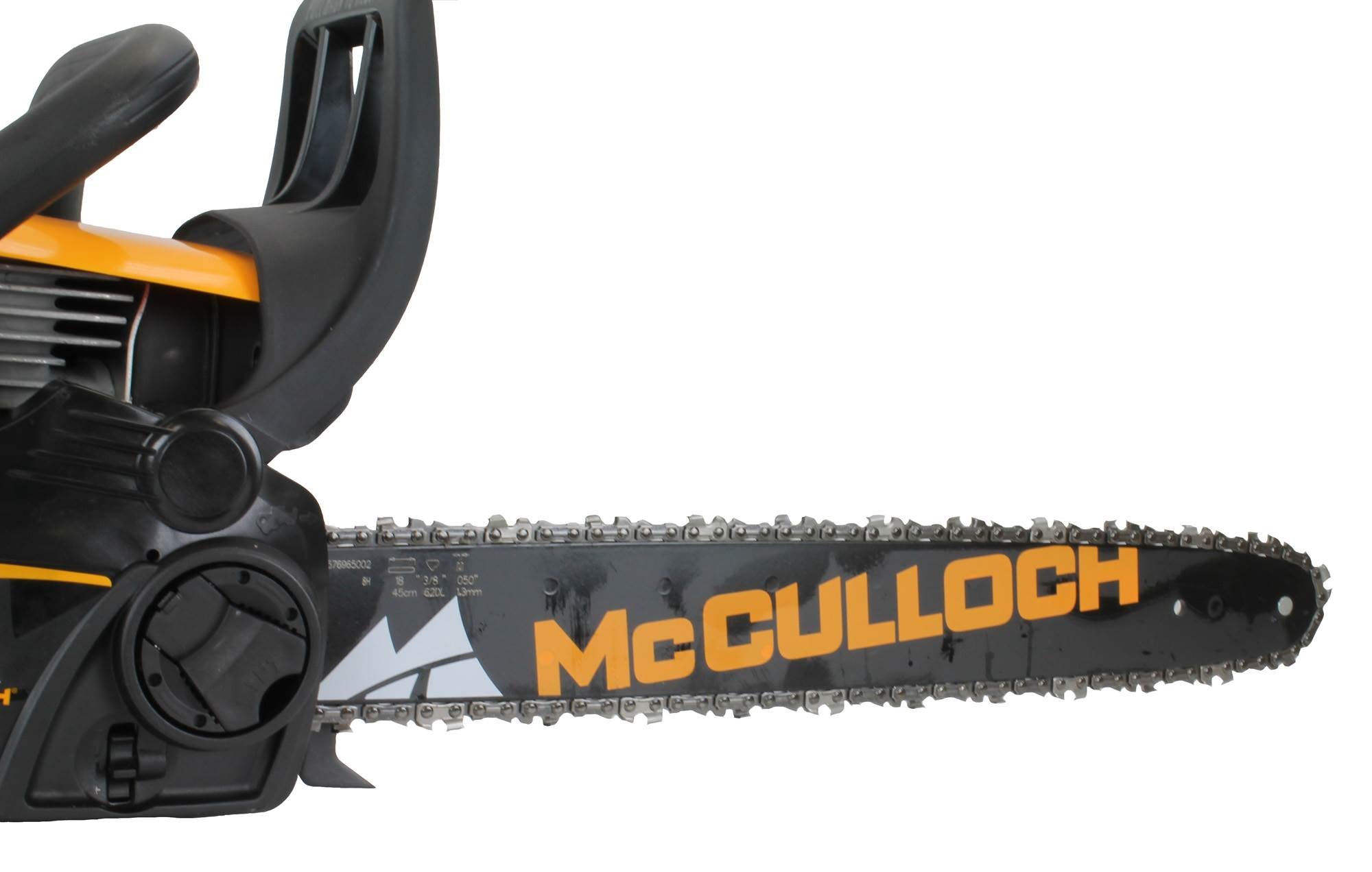 McCulloch CS340 16" Bar 34cc 2 Cycle Gas Powered Chain Saw Tree Chainsaw - Open