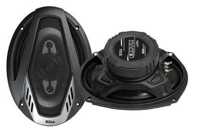 2) Boss NX524 5.25" 300W + 2) NX694 6x9" 800W 4-Way Car Audio Coaxial Speakers
